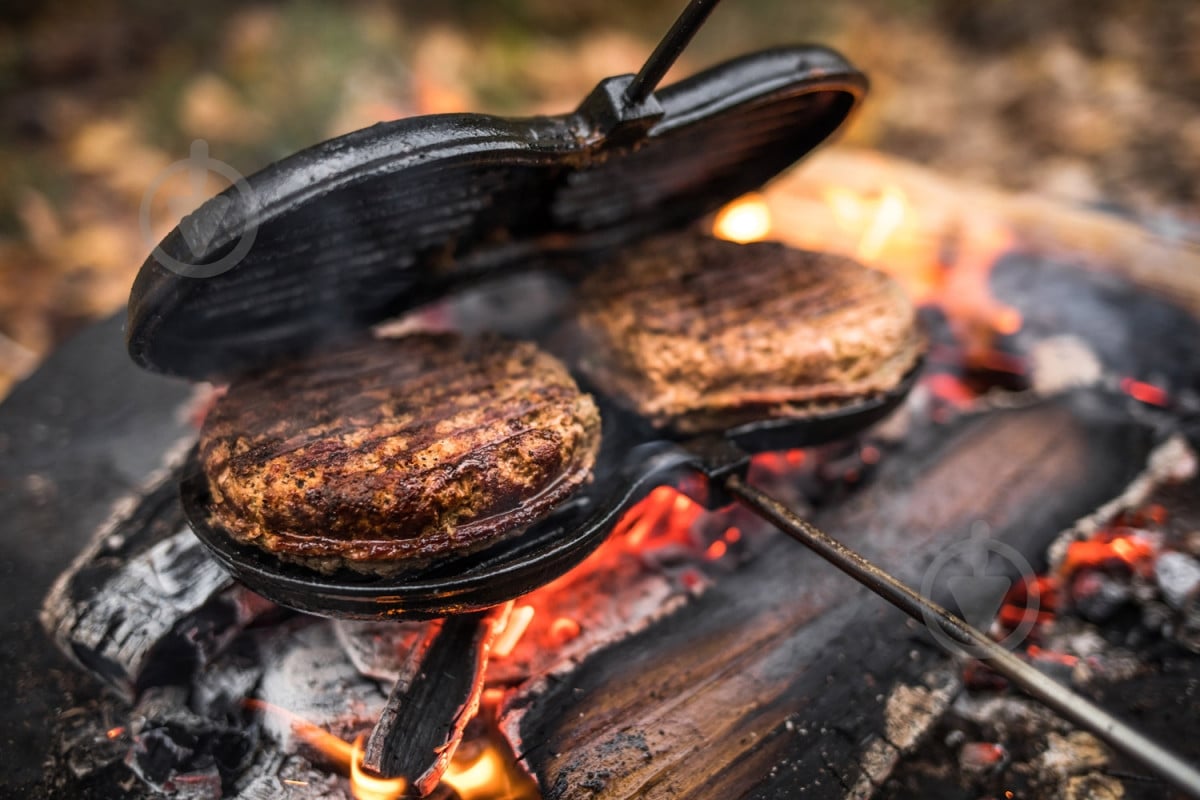 Прес-гриль для котлет Petromax Burger Iron - фото 6