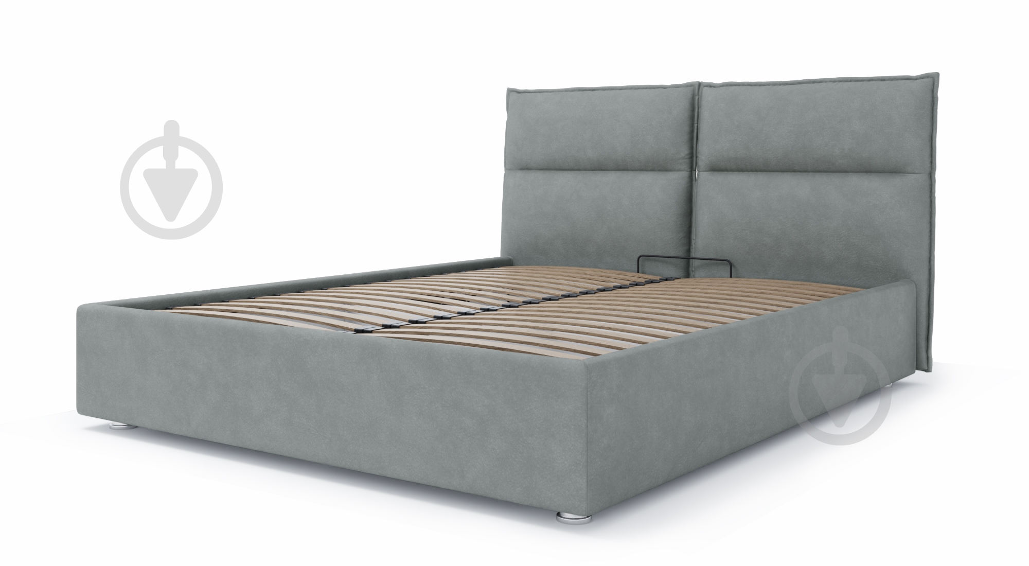 Кровать SOFYNO Санта Creed 160x200 см темно-серый - фото 1 Кровать SOFYNO Санта Creed 160x200 см темно-серый - фото 1