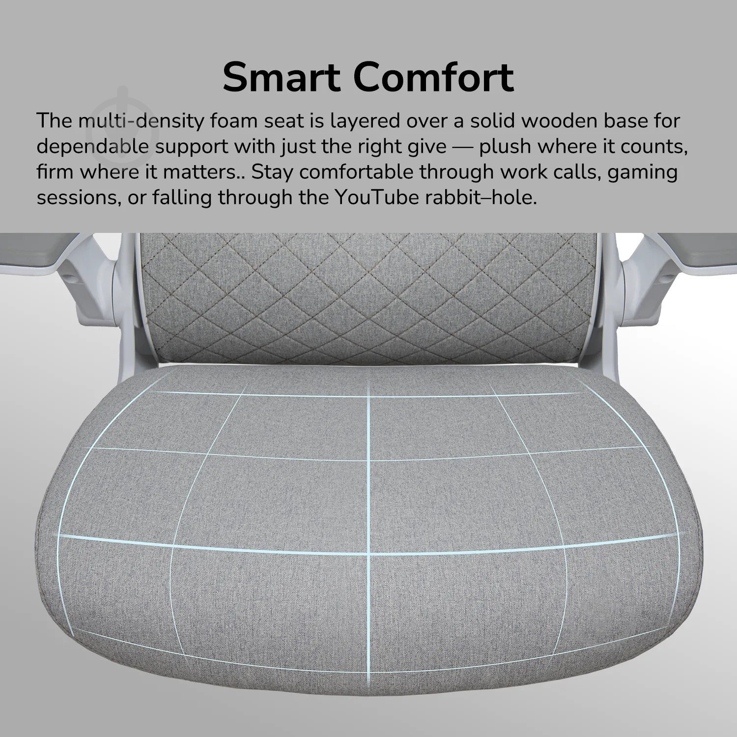 Кресло офисное Cougar Stryder серый - фото 9 Кресло офисное Cougar Stryder серый - фото 9