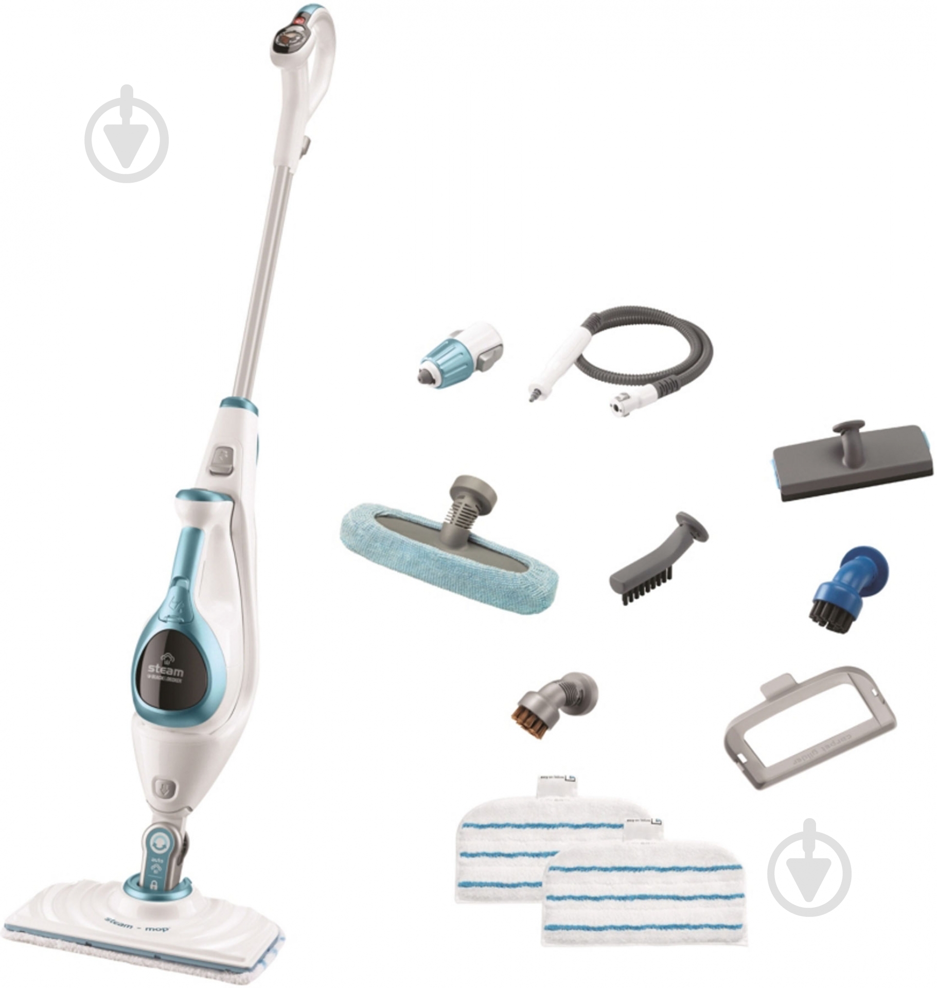 Пароочиститель Black+Decker FSMH1621R - фото 3 Пароочиститель Black+Decker FSMH1621R - фото 3
