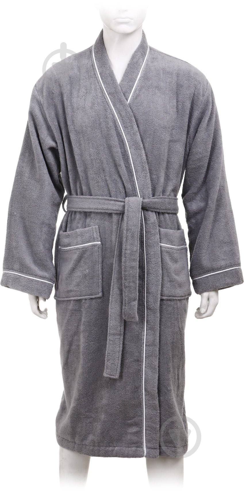 Халат La Nuit Adam р. L серый - фото 1 Халат La Nuit Adam р. L серый - фото 1