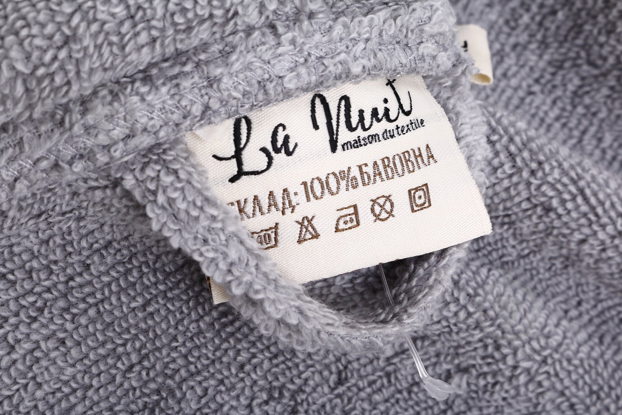 Халат La Nuit Adam р. L серый - фото 5 Халат La Nuit Adam р. L серый - фото 5