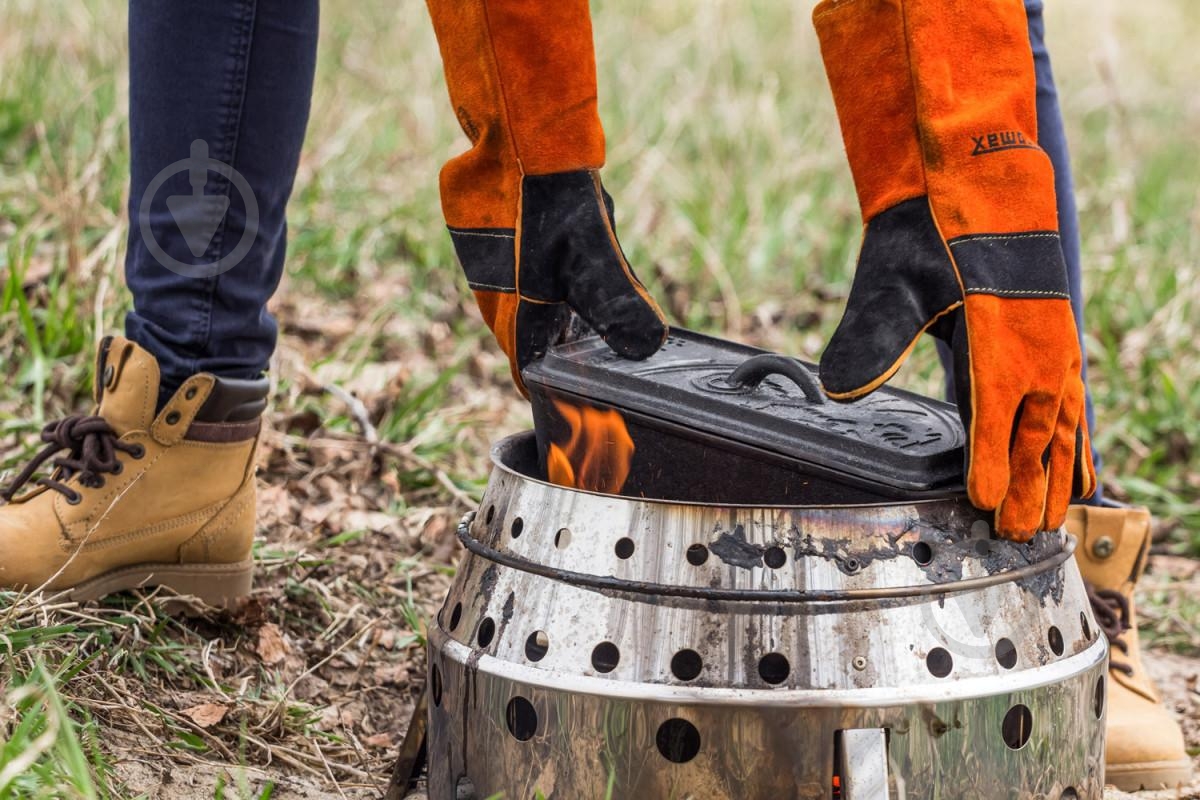 Жаровня чугунная Petromax 2,4 л Loaf Pan with Lid - фото 8