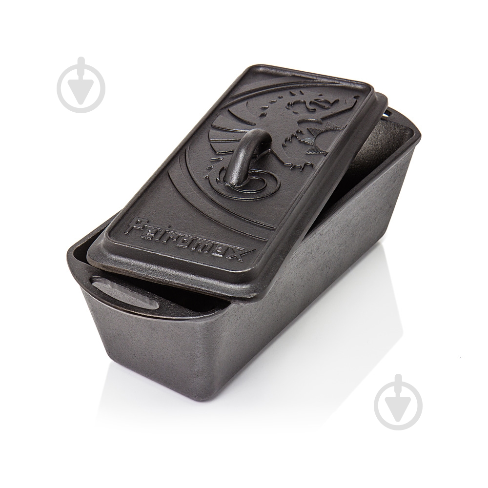 Жаровня чугунная Petromax 2,4 л Loaf Pan with Lid - фото 2
