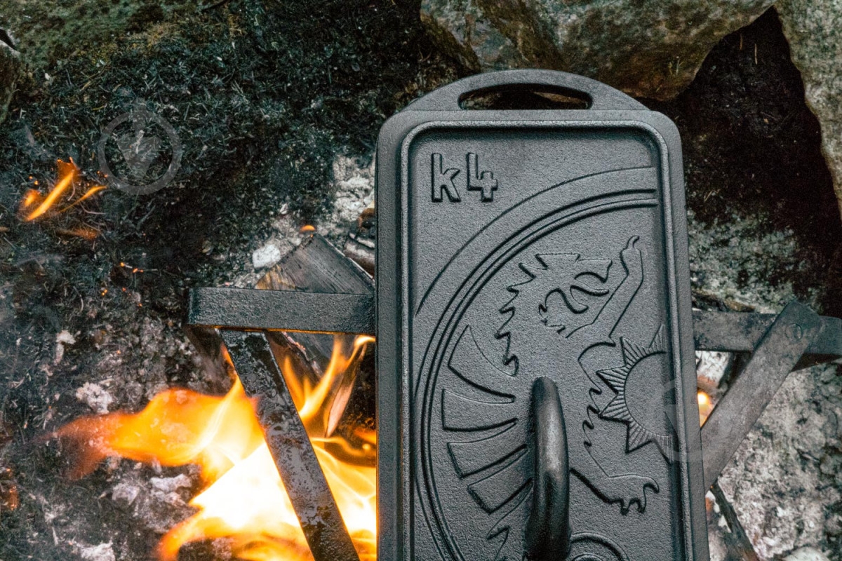 Жаровня чугунная Petromax 2,4 л Loaf Pan with Lid - фото 4