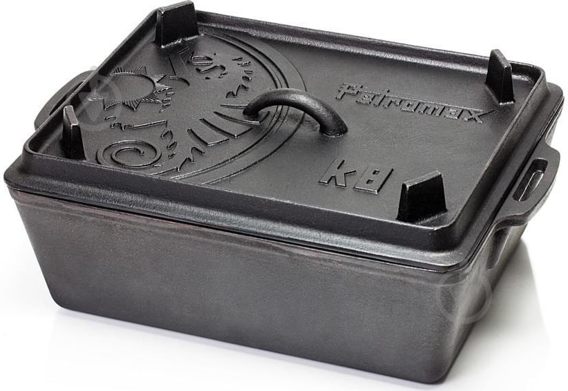 Жаровня чугунная Petromax 5,5 л Loaf Pan with Lid - фото 1 Жаровня чугунная Petromax 5,5 л Loaf Pan with Lid - фото 1