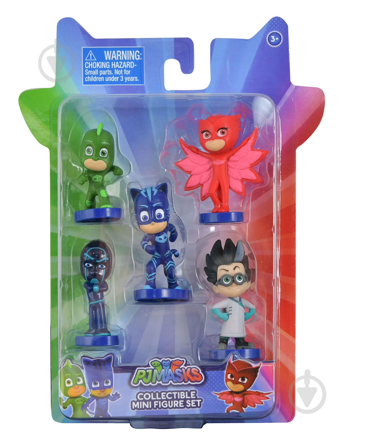 Набор фигурок PJ Masks 5 героев - фото 1 Набор фигурок PJ Masks 5 героев - фото 1