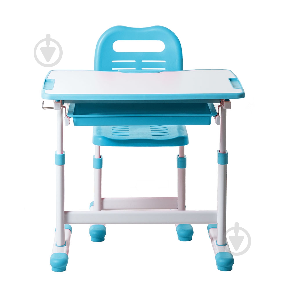 Комплект парта и стул-трансформеры FunDesk Sole Blue - фото 3 Комплект парта и стул-трансформеры FunDesk Sole Blue - фото 3