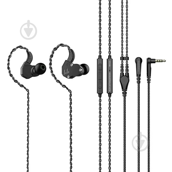 Наушники Remax RM-833 black - фото 1 Наушники Remax RM-833 black - фото 1