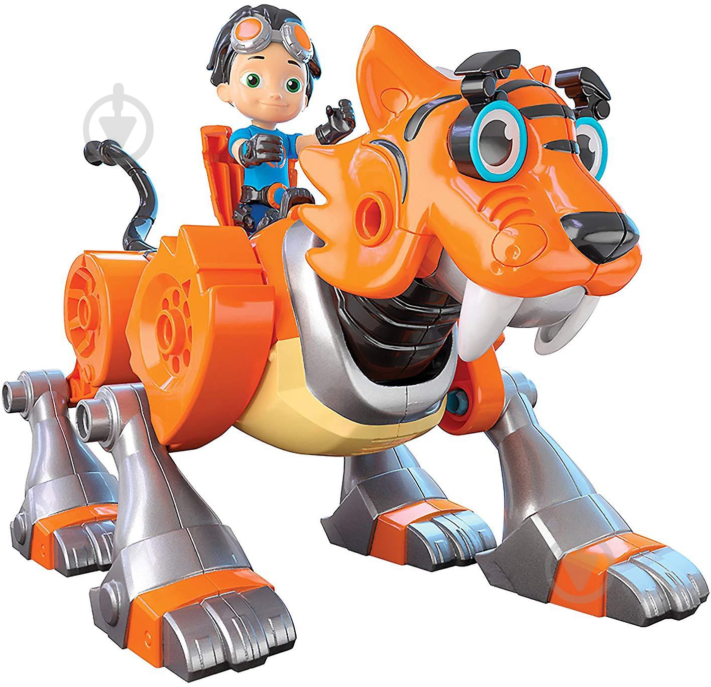 Игрушечный набор Spinmaster с фигуркой 6039609 Rusty Rivets Tigerbot - фото 1