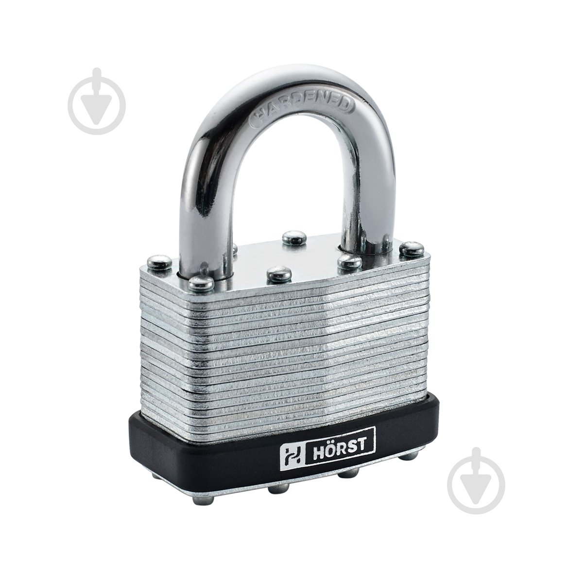 Замок навесной Horst HR-LS-50E открытый (амбарный) - фото 1 Замок навесной Horst HR-LS-50E открытый (амбарный) - фото 1