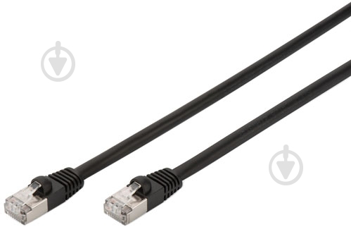 Патч-корд Digitus DK-1644-020/BL-OD 2 м чорний - фото 1