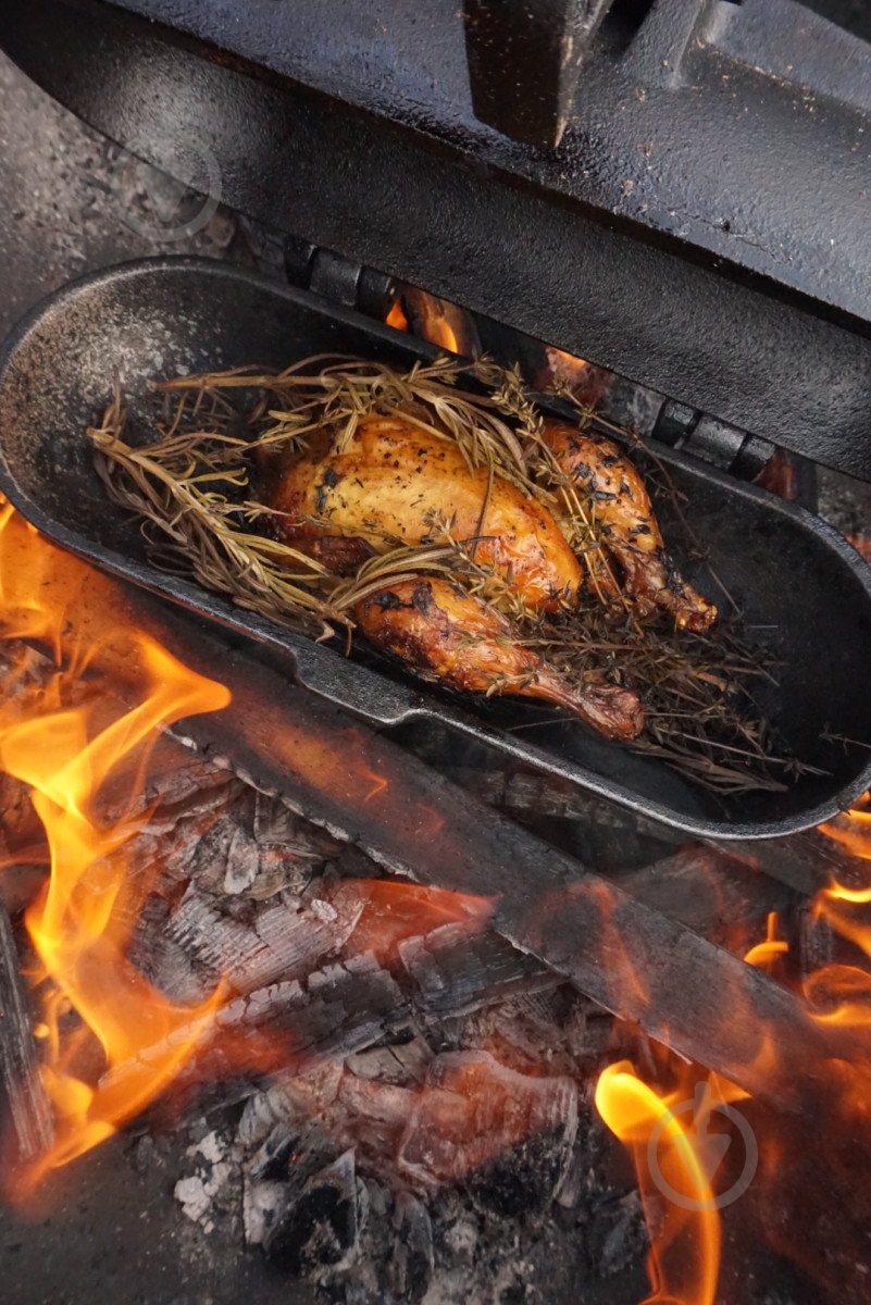 Жаровня для картофеля Petromax Cast-Iron Potato Cooker 45 см - фото 6