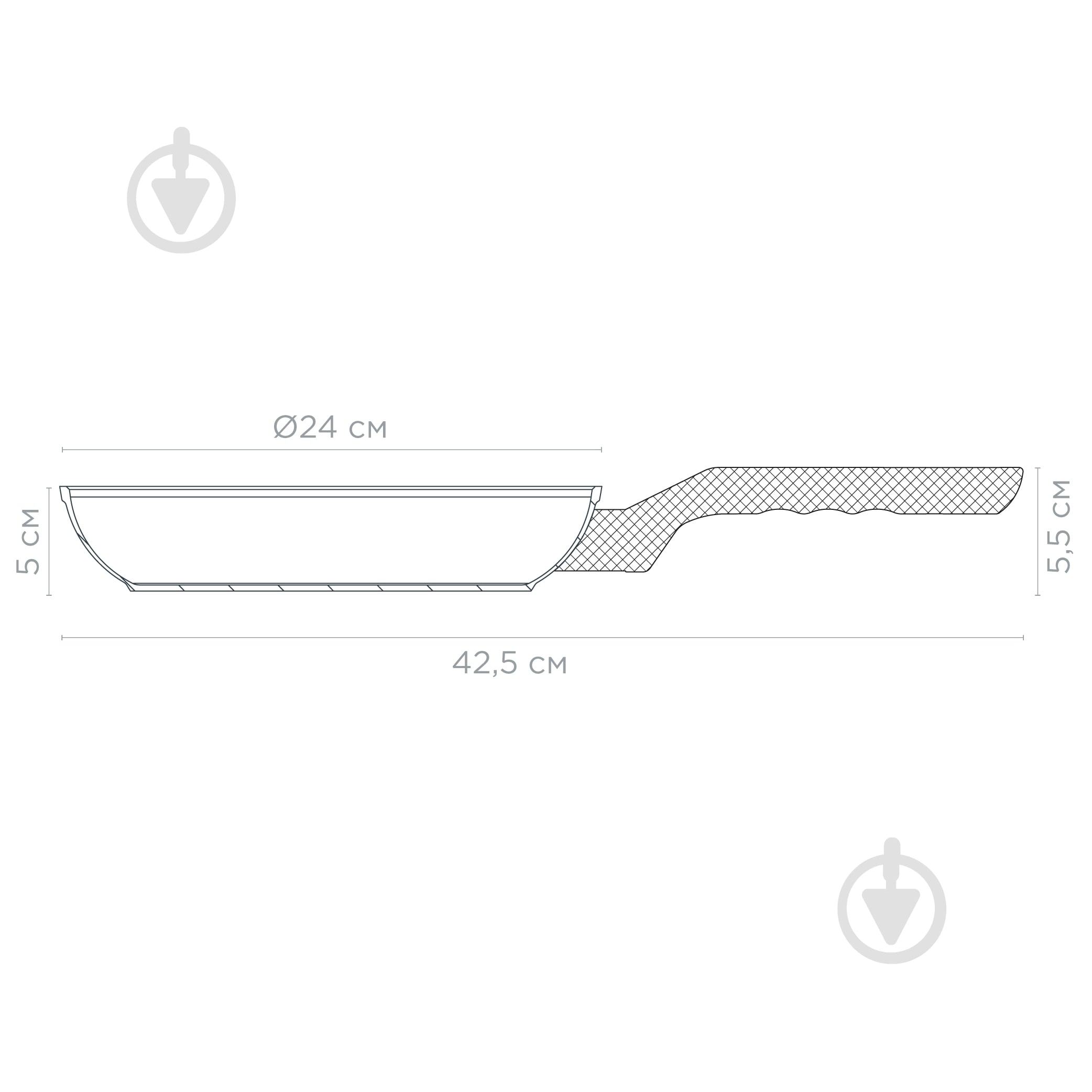 Сковорода Vinzer Onyx Induction Line 50481 - фото 10