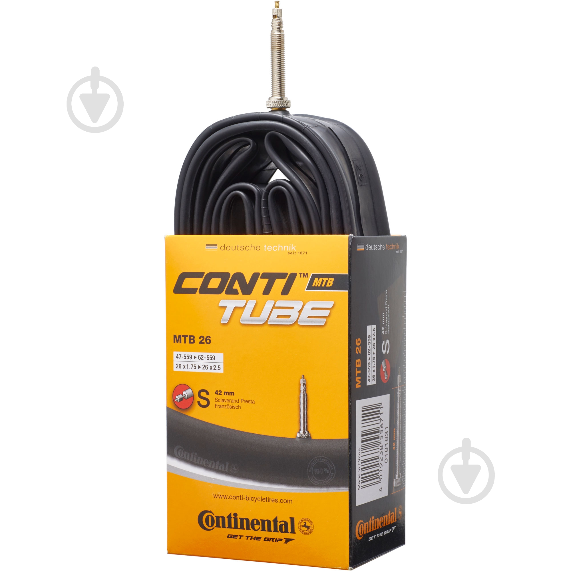 Камера Continental 181631 чорний - фото 1 Камера Continental 181631 чорний - фото 1