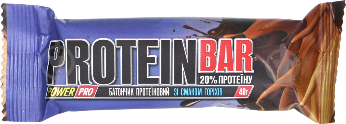 Протеиновый батончик POWER PRO Bar 20% 40 г - фото 1 Протеиновый батончик POWER PRO Bar 20% 40 г - фото 1