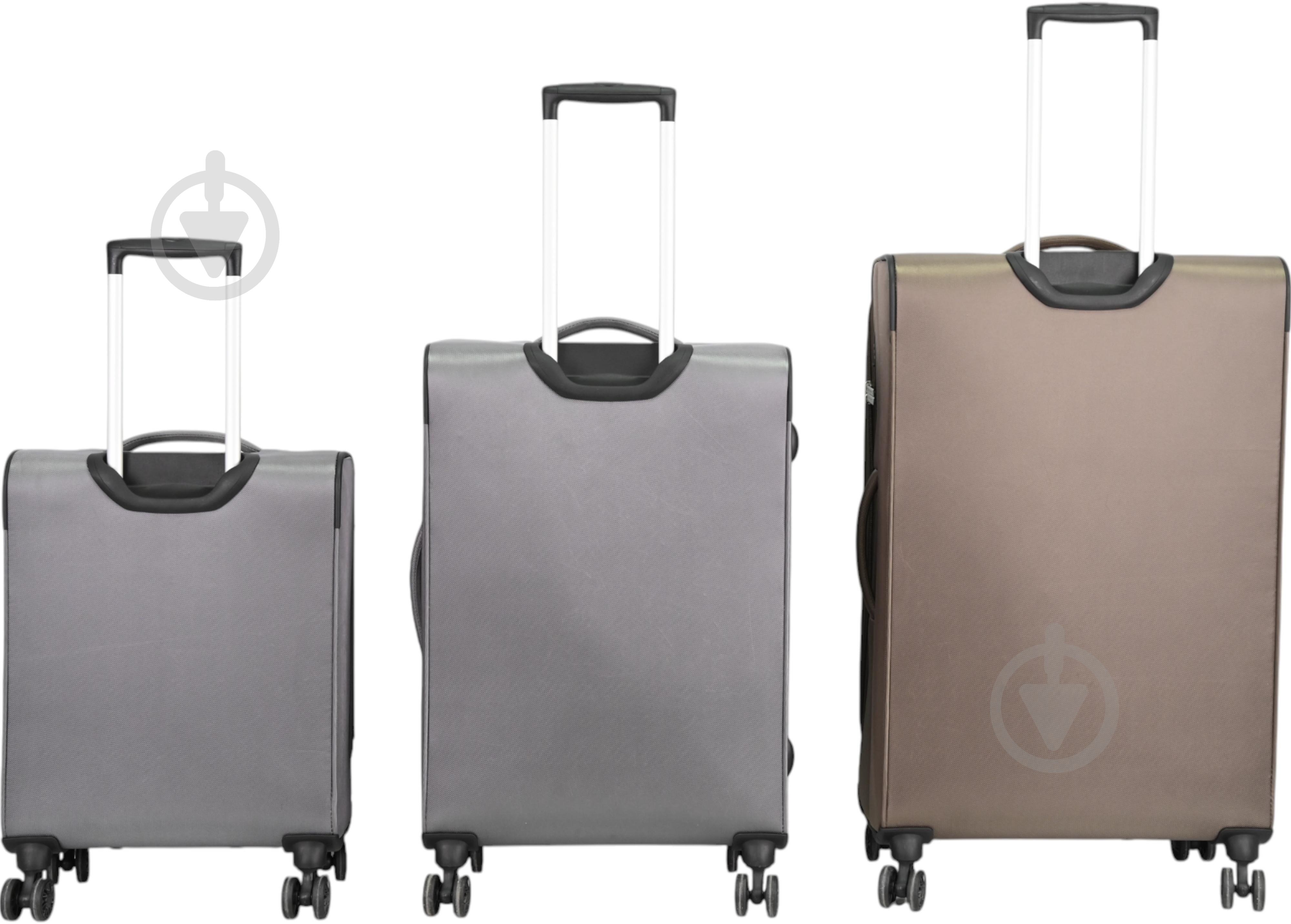 Валіза Compass MS-3006 88 л коричневий 77x48x28 см L - фото 17 Валіза Compass MS-3006 88 л коричневий 77x48x28 см L - фото 17