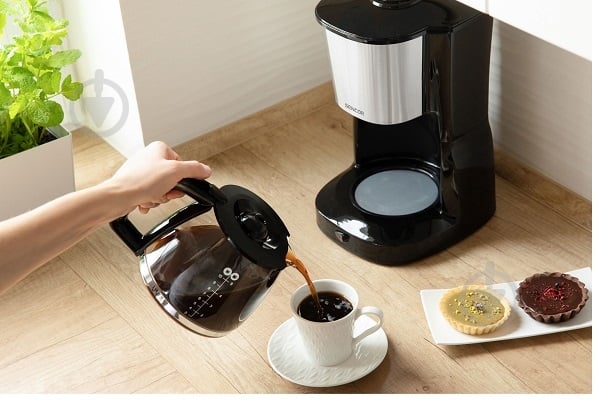 Кофеварка капельная Sencor SCE 3050SS - фото 4