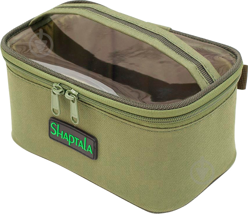 Сумка Shaptala ПП5Х 23 см для снастей с прозрачной крышкой - фото 1