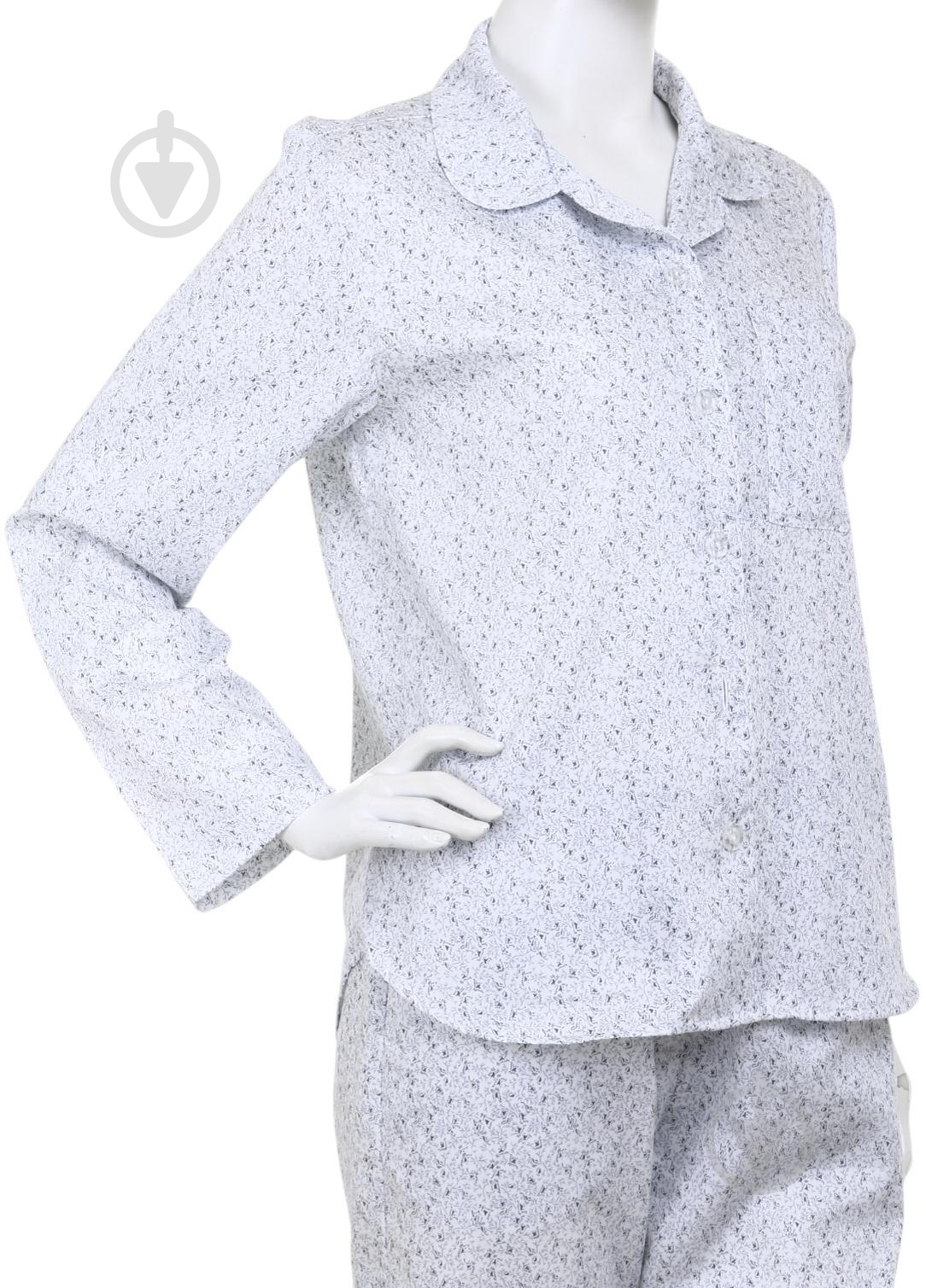 Рубашка Lameirinho Arette с длинным рукавом р. L сатин - фото 2 Рубашка Lameirinho Arette с длинным рукавом р. L сатин - фото 2