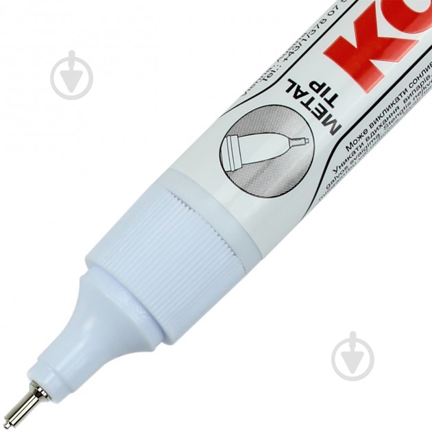 Коректор-ручка Metal Tip 10 г K83301 Kores - фото 3 Коректор-ручка Metal Tip 10 г K83301 Kores - фото 3