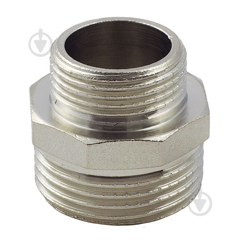 Ниппель редукционный FADO S.r.l никель 1 1/2" x 3/4" N19 - фото 1