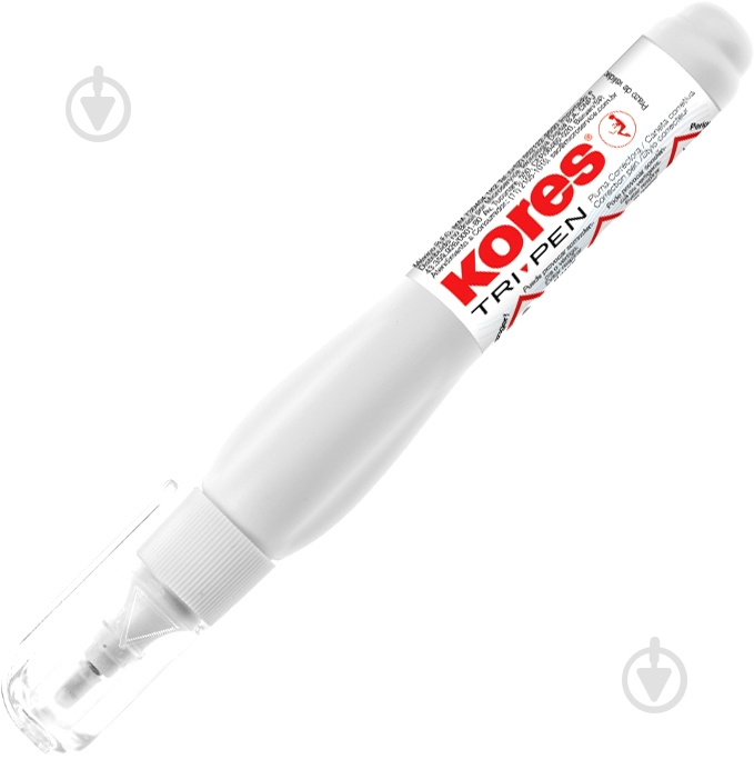 Корректор-ручка Kores Tri Pen 10 г K83350 - фото 1 Корректор-ручка Kores Tri Pen 10 г K83350 - фото 1