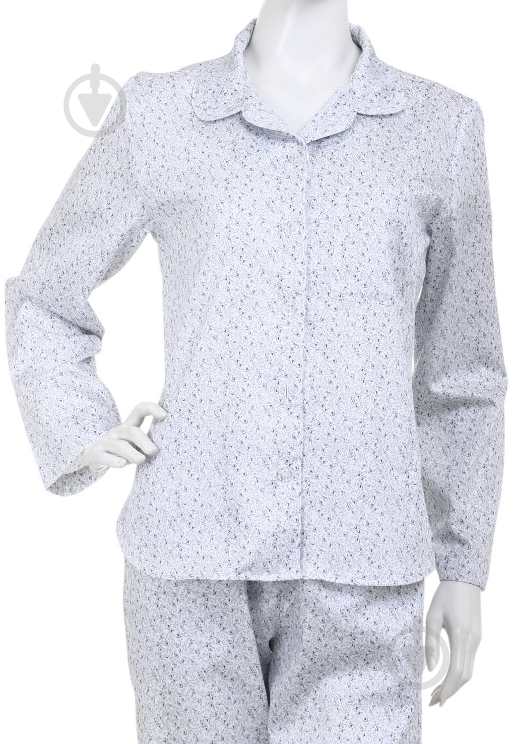 Рубашка Lameirinho Arette с длинным рукавом р. S сатин - фото 1 Рубашка Lameirinho Arette с длинным рукавом р. S сатин - фото 1