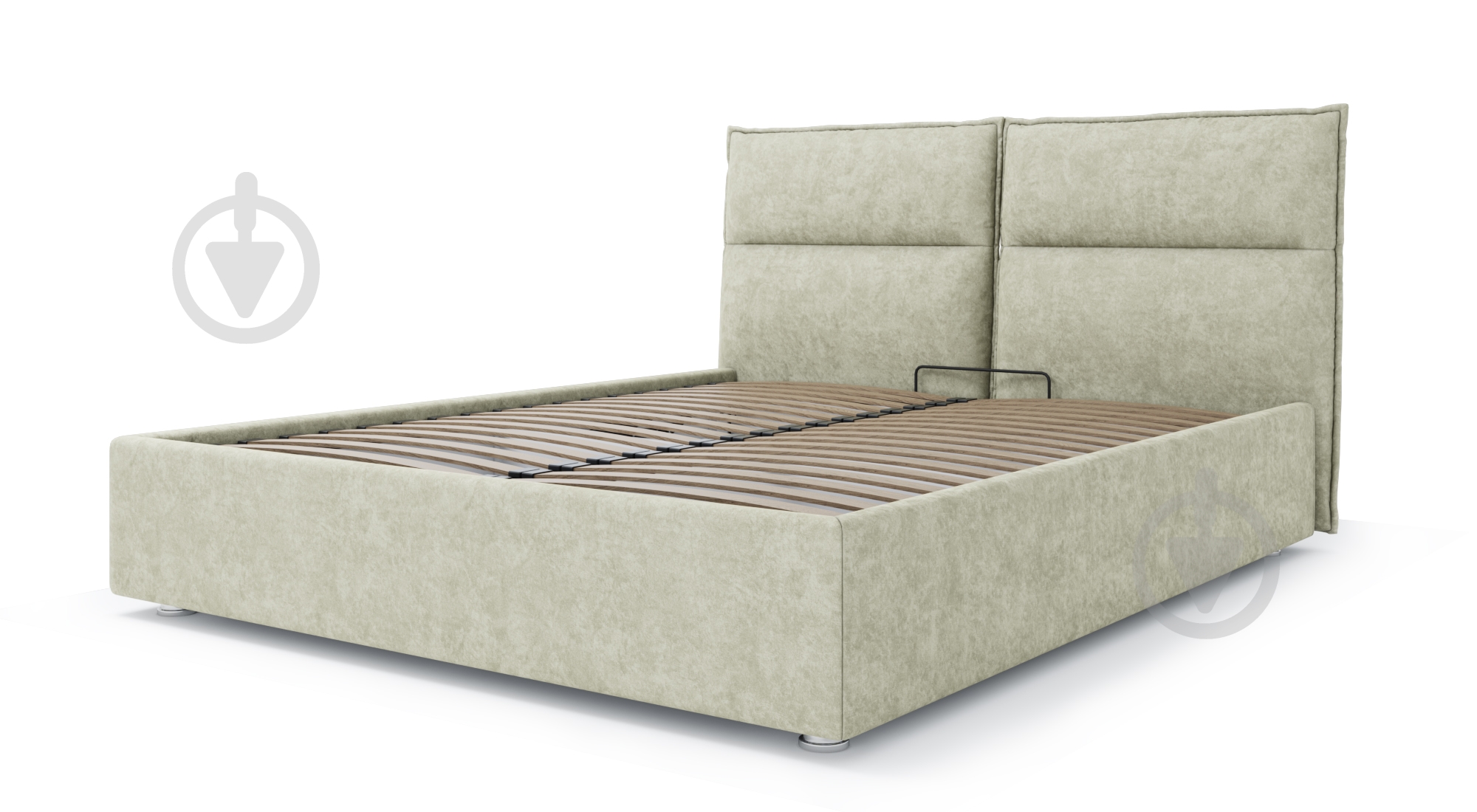 Кровать SOFYNO Санта 180x200 см бежевый - фото 1 Кровать SOFYNO Санта 180x200 см бежевый - фото 1