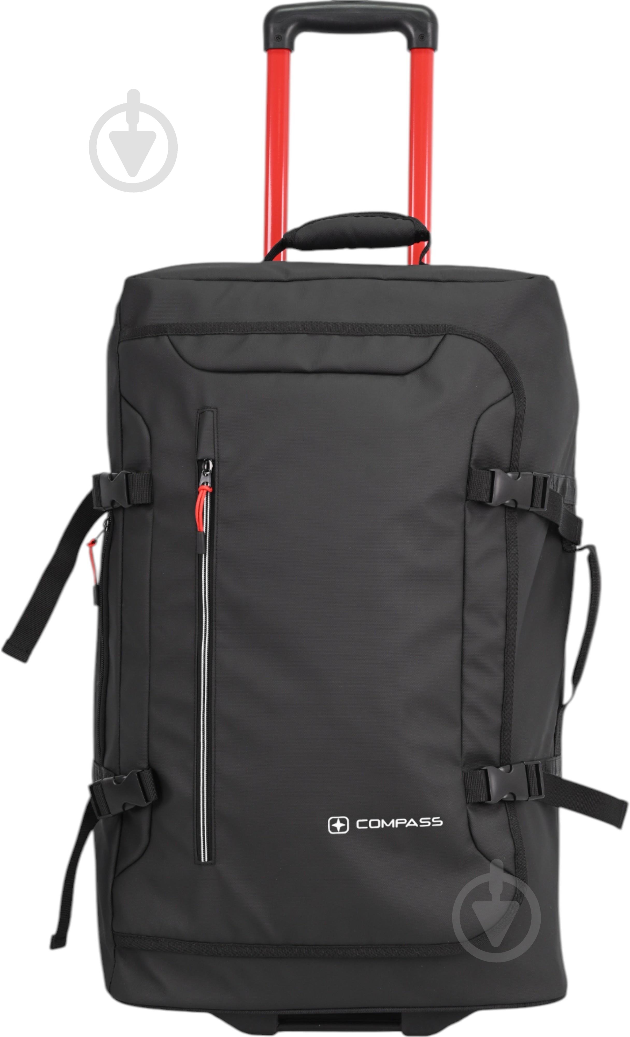 Дорожня сумка Compass MS-3025 37 л чорний 32x24x53 см S - фото 15 Дорожня сумка Compass MS-3025 37 л чорний 32x24x53 см S - фото 15