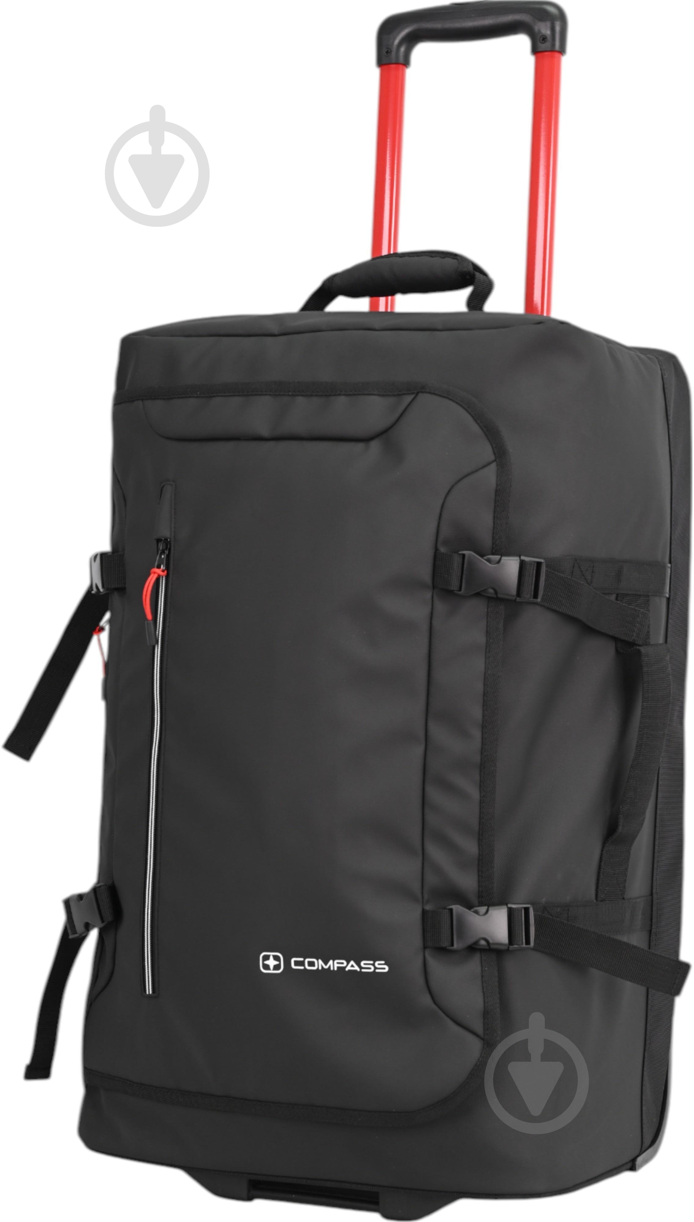 Дорожня сумка Compass MS-3025 37 л чорний 32x24x53 см S - фото 16 Дорожня сумка Compass MS-3025 37 л чорний 32x24x53 см S - фото 16