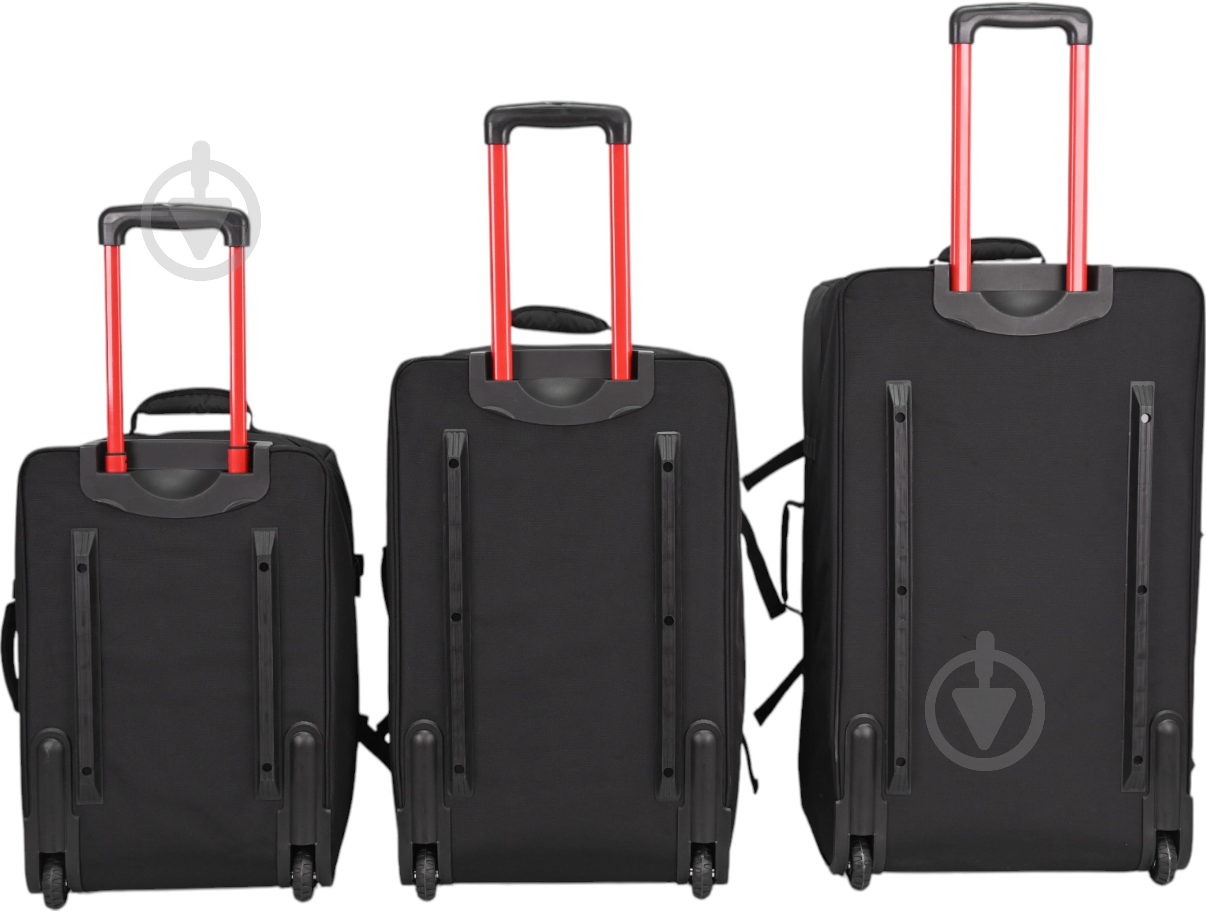 Дорожня сумка Compass MS-3025 37 л чорний 32x24x53 см S - фото 5 Дорожня сумка Compass MS-3025 37 л чорний 32x24x53 см S - фото 5