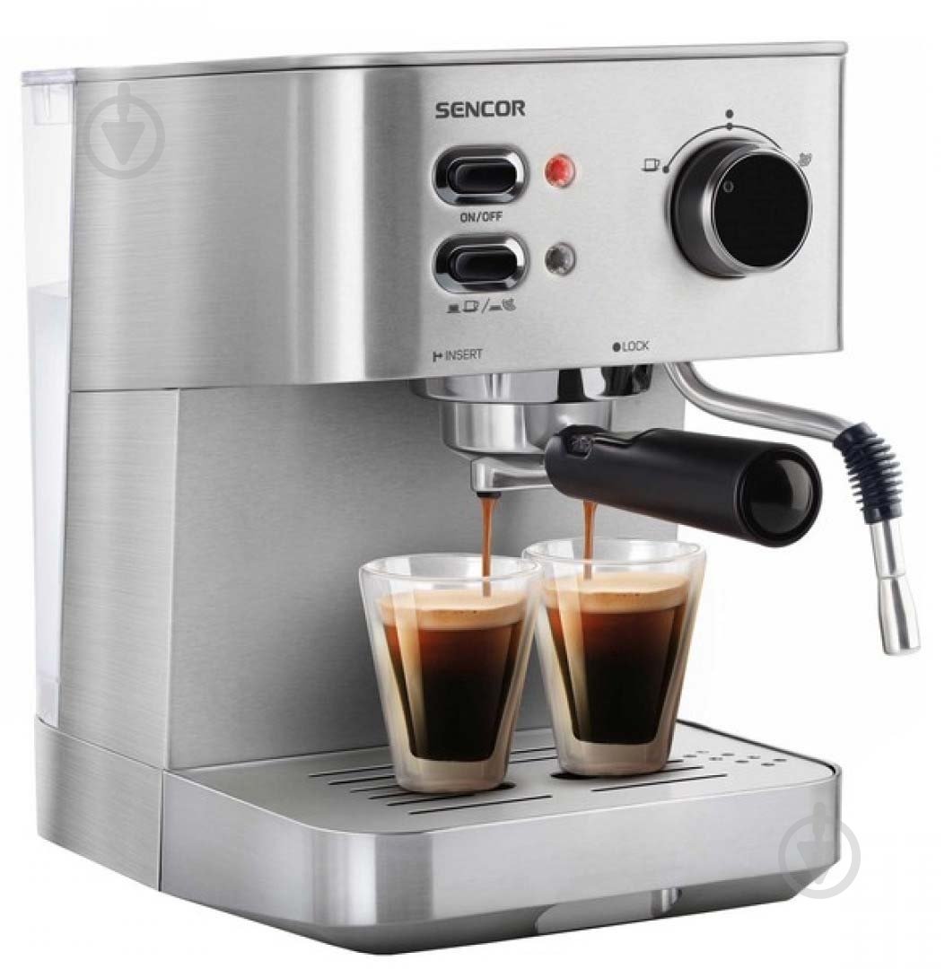 Кофеварка рожковая Sencor SES 4010SS - фото 8