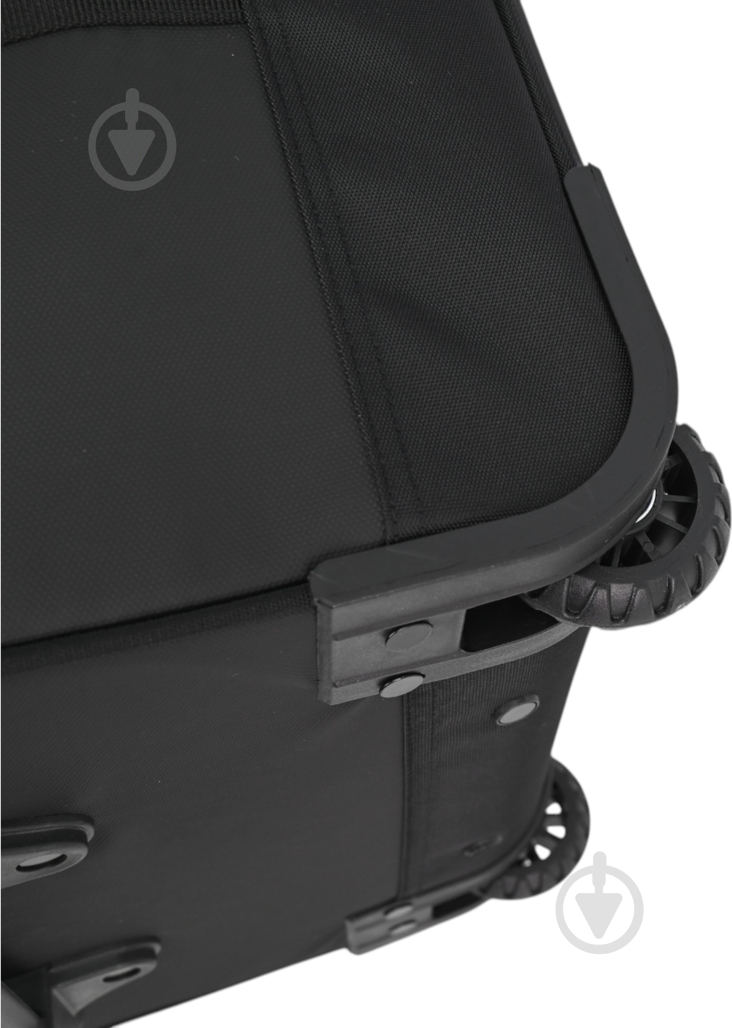 Дорожня сумка Compass MS-3025 90 л чорний 40x33x73 см L - фото 13