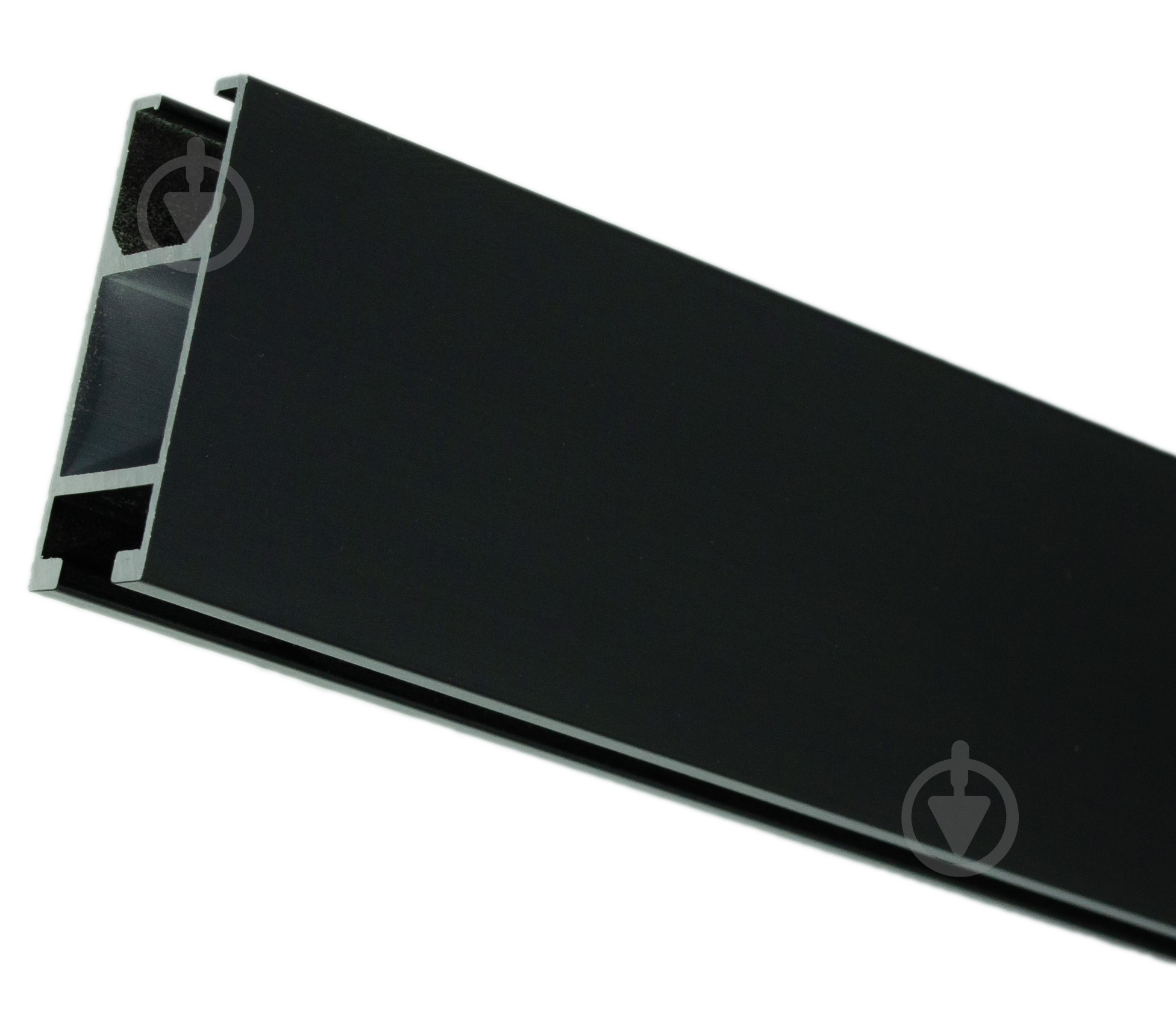 Комплект карниза Quadrum одинарный 15/300 см сталь/черный профиль с белыми крючками - фото 4 Комплект карниза Quadrum одинарный 15/300 см сталь/черный профиль с белыми крючками - фото 4