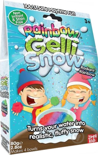 Гидрогель ZIMPLI KIDS Snow Rainbow 80 г - фото 1