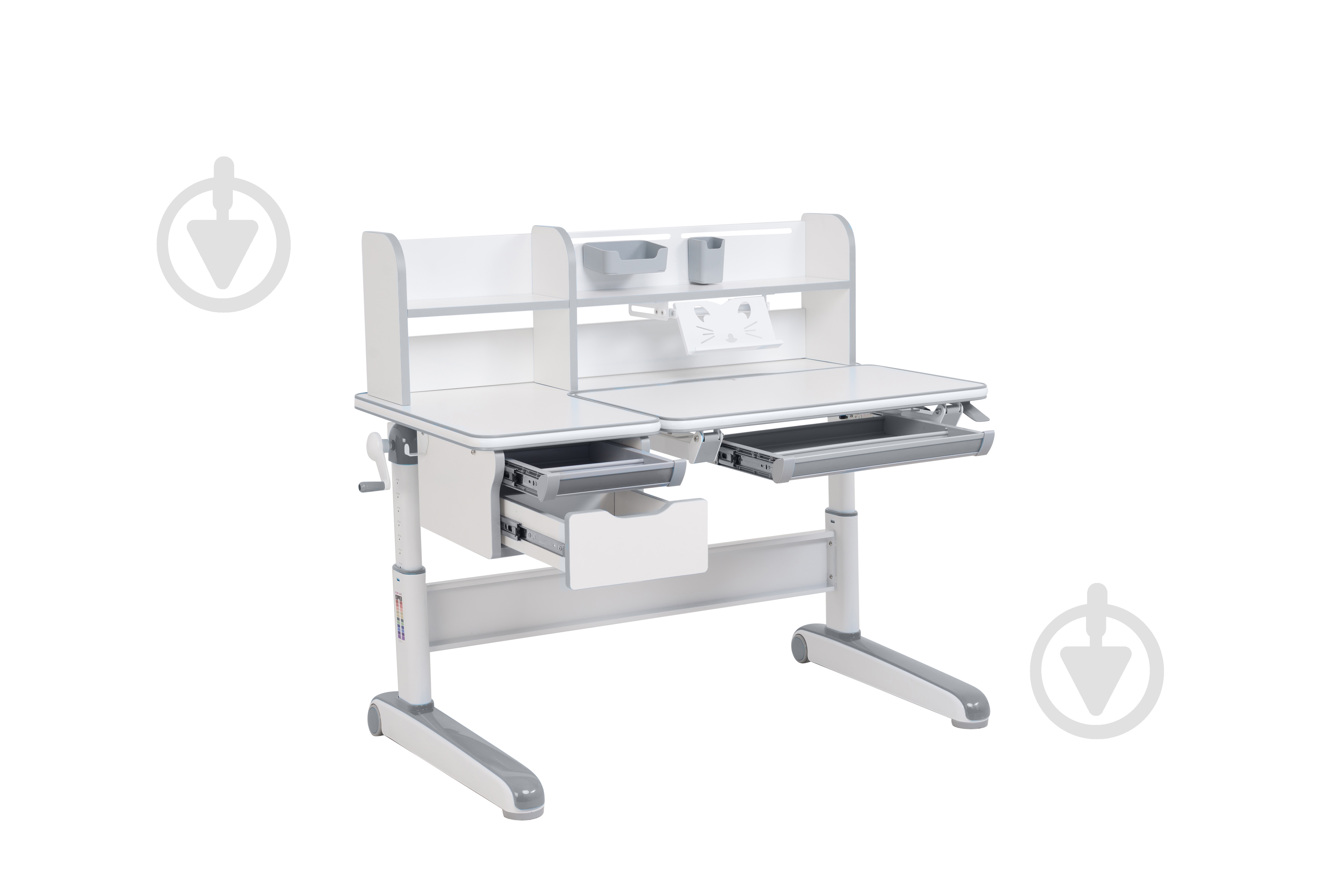 Парта-трансформер FunDesk Libro Grey - фото 5