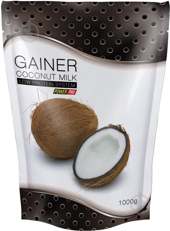 Гейнер 10% POWER PRO Кокос 1000 г - фото 1