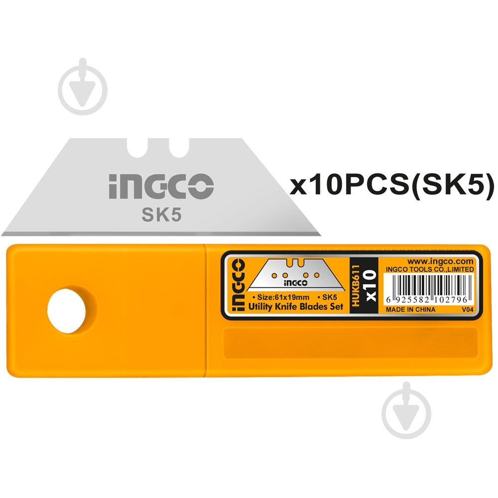 Лезвие для ножей INGCO HUKB611 - фото 1 Лезвие для ножей INGCO HUKB611 - фото 1