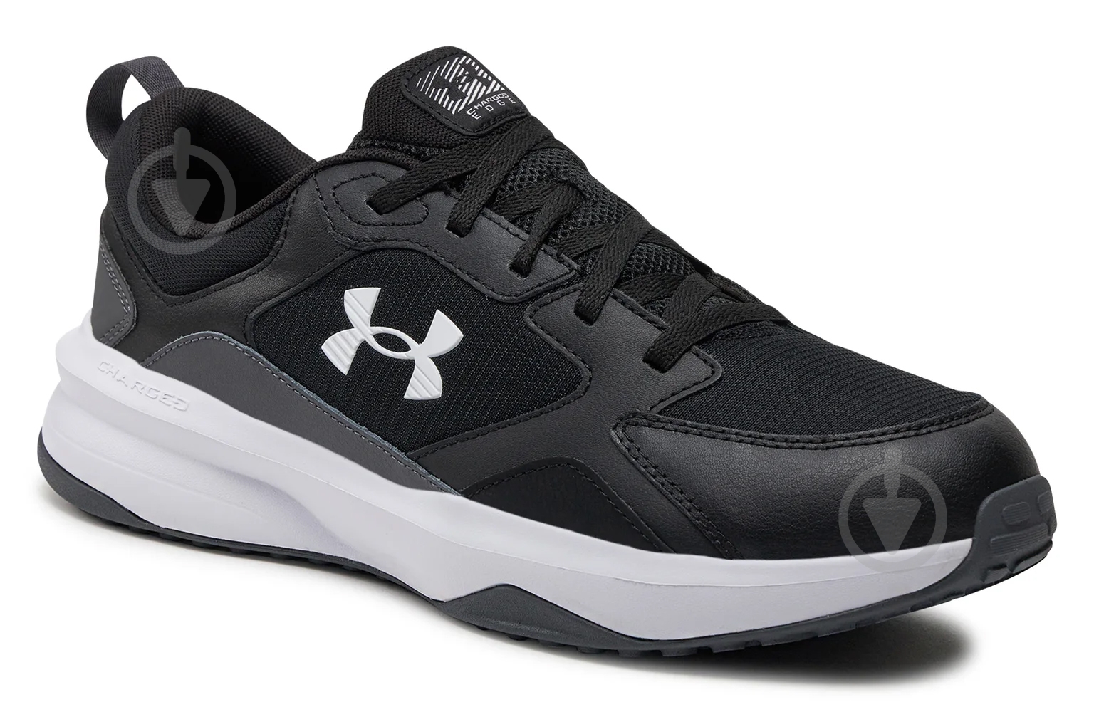 Кросівки чоловічі демісезонні Under Armour UA CHARGED EDGE 3026727-003 р.40,5 чорні - фото 2