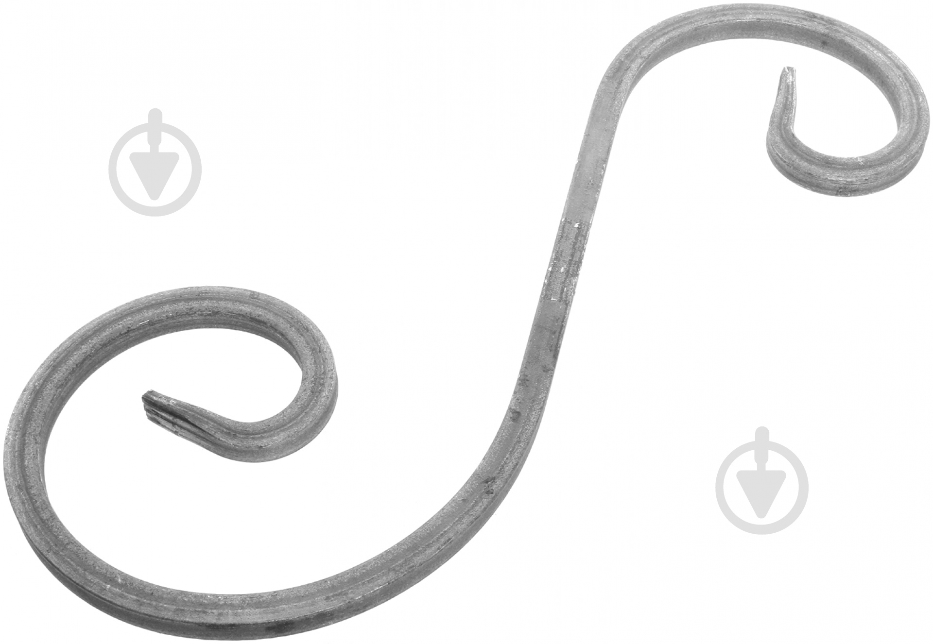 Завиток кованый 5005 410х145 мм - фото 2