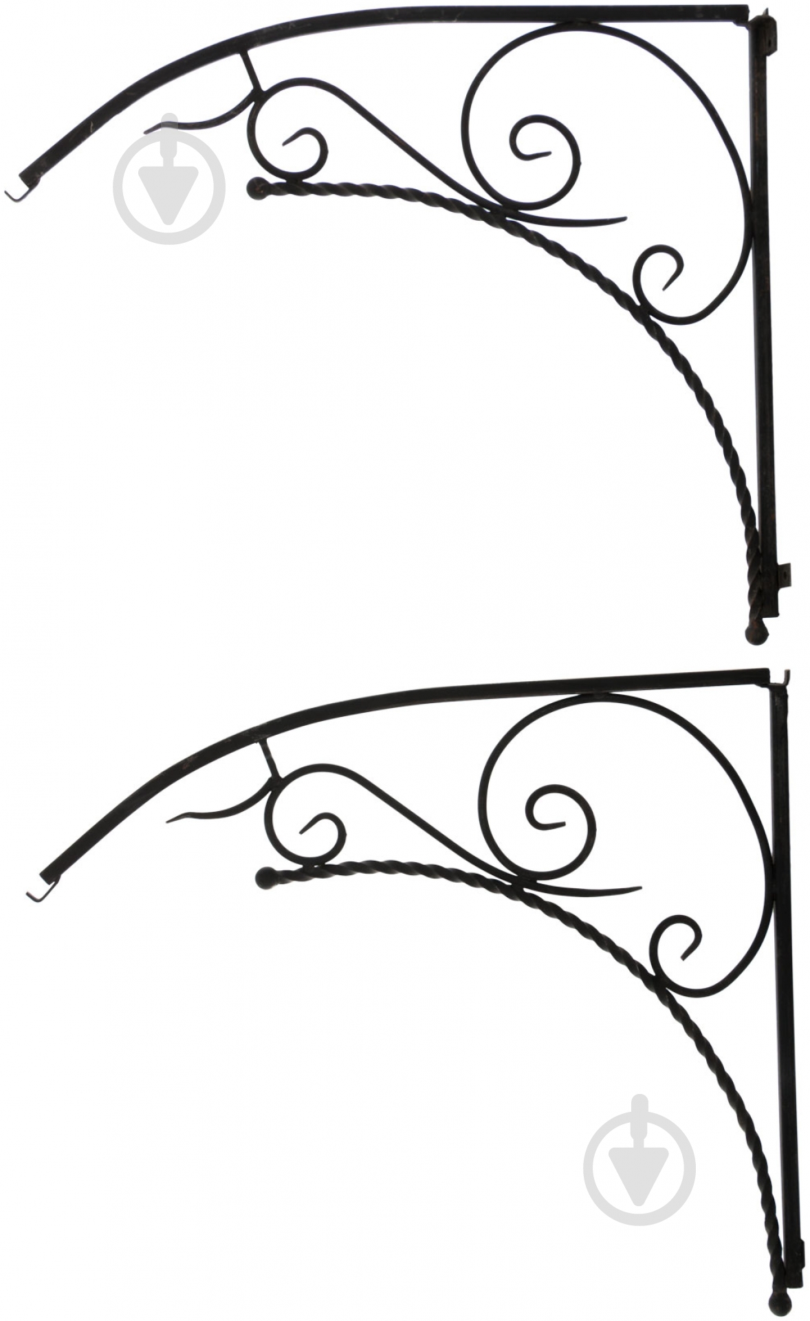 Кронштейн для козырька 9001 комплект - фото 1