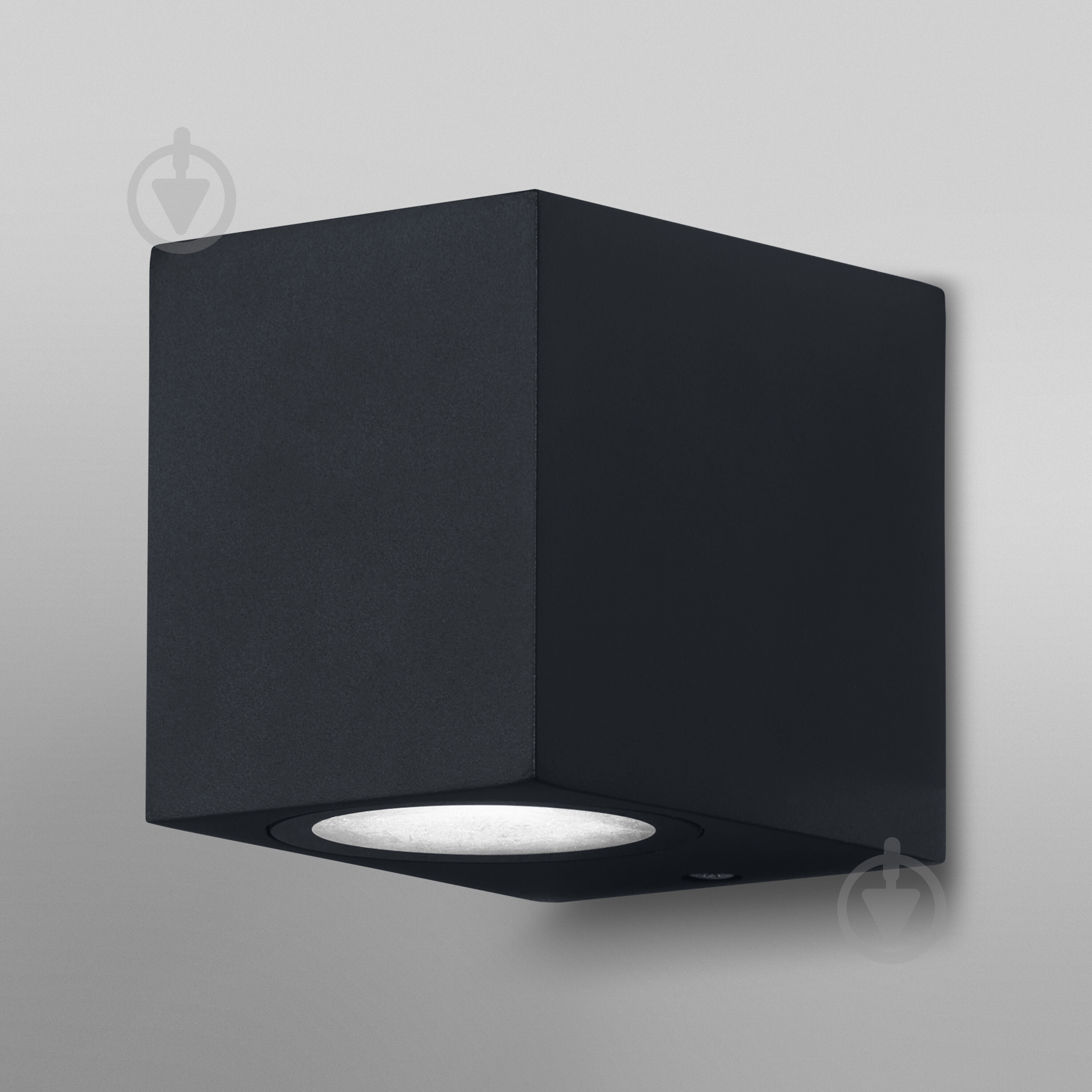 Бра Osram Endura Classic Square Down BK GU10 IP44 чорний - фото 5