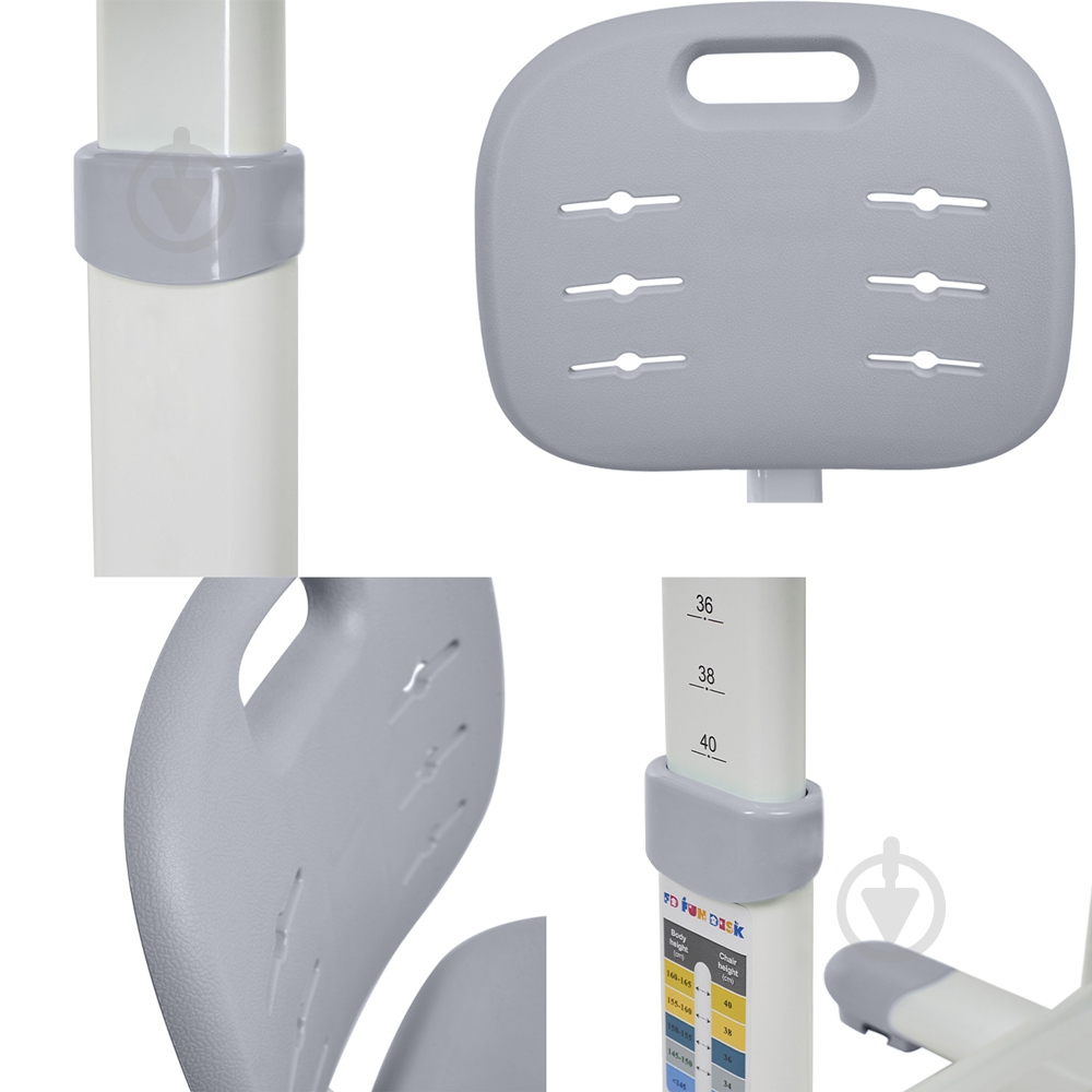 Стул-трансформер FunDesk SST2 Grey - фото 8