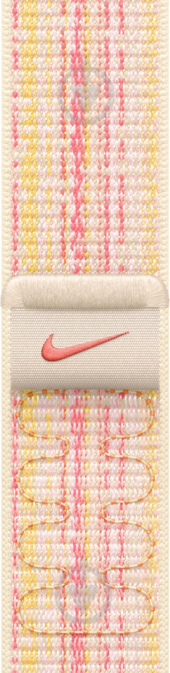 Ремешок Apple 45mm Starlight/Pink Nike Sport Loop (MUJY3ZM/A) - фото 1 Ремешок Apple 45mm Starlight/Pink Nike Sport Loop (MUJY3ZM/A) - фото 1