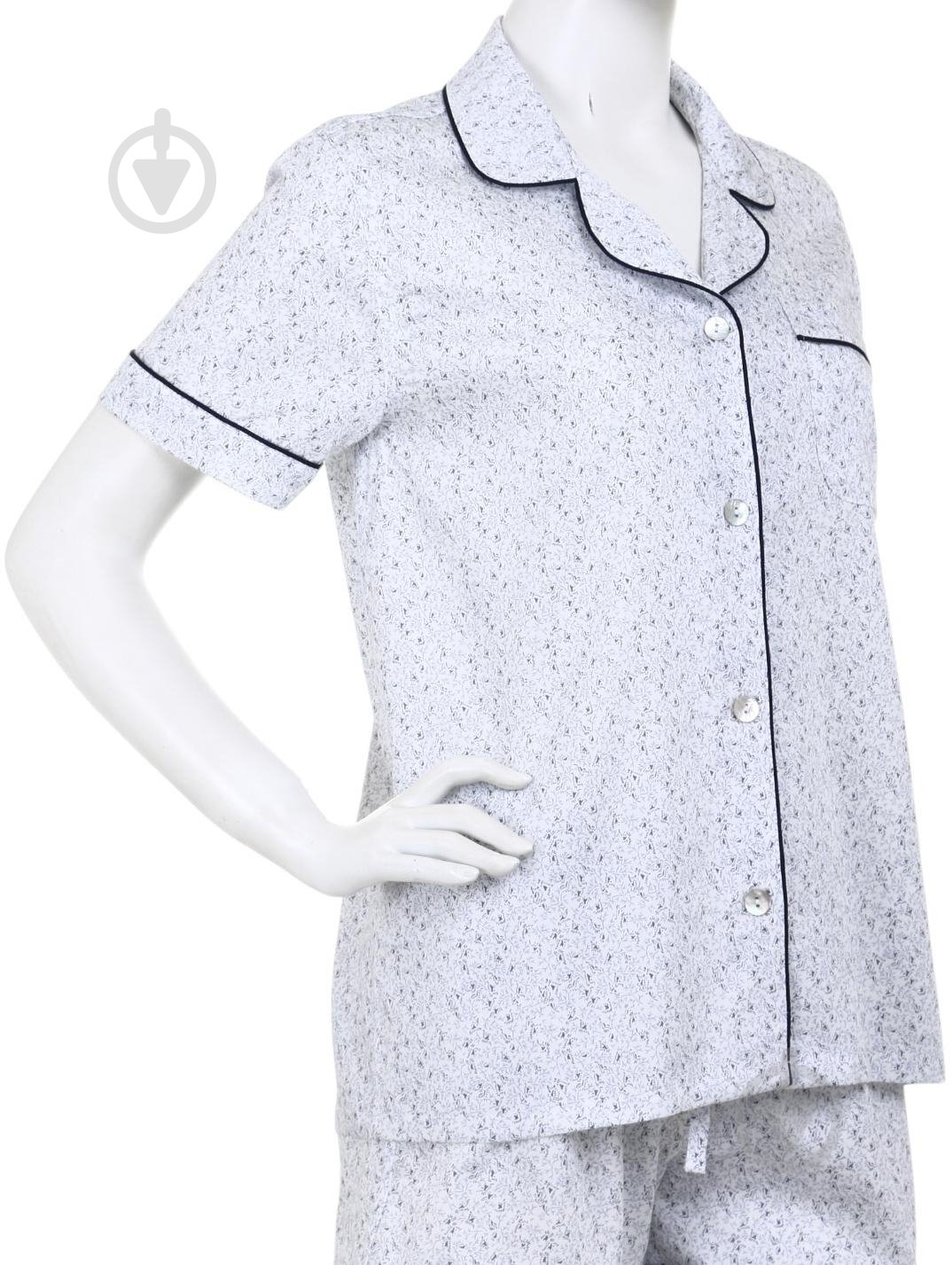 Рубашка Lameirinho Arette с коротким рукавом р. XL сатин - фото 2 Рубашка Lameirinho Arette с коротким рукавом р. XL сатин - фото 2