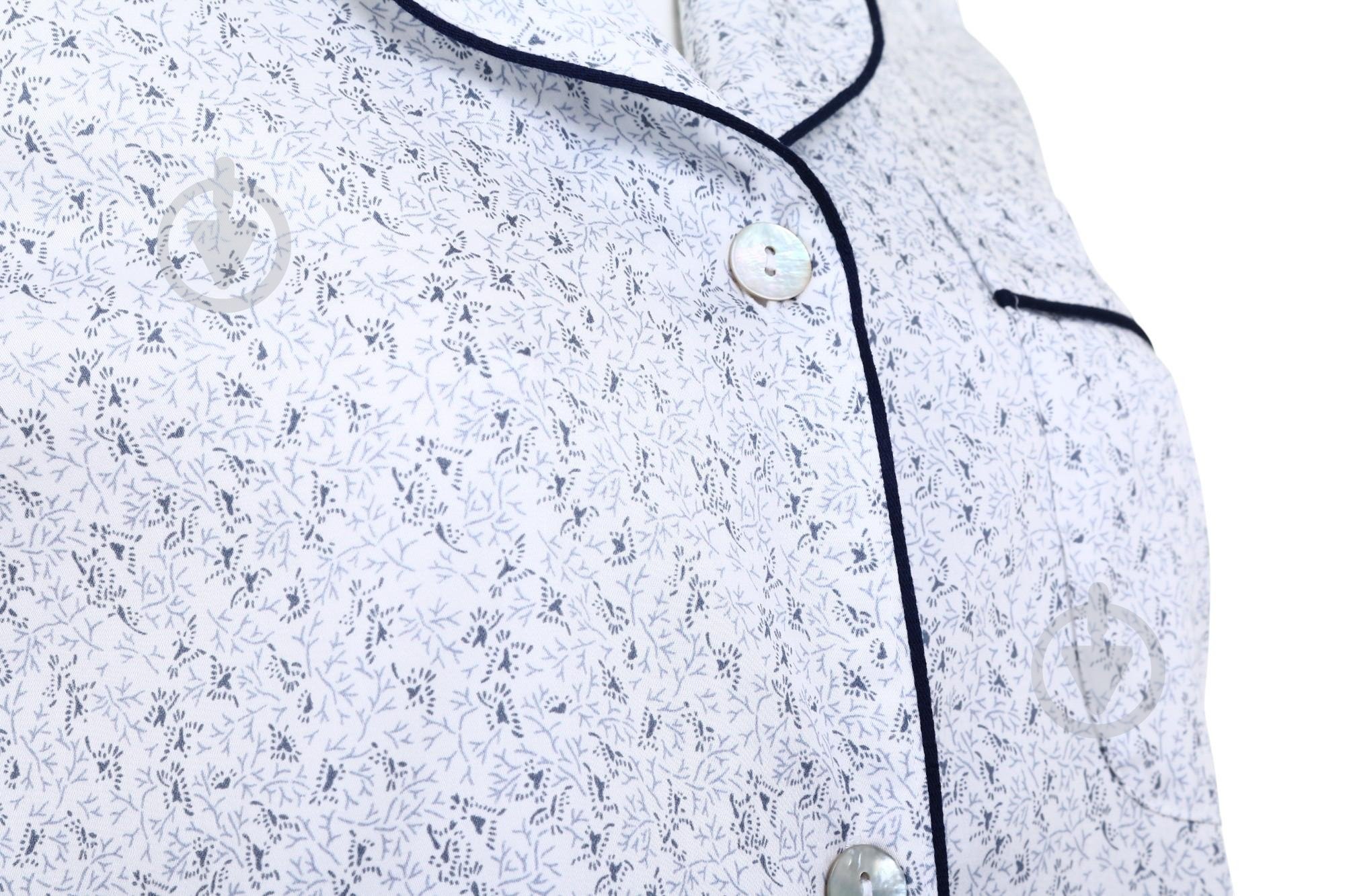 Рубашка Lameirinho Arette с коротким рукавом р. XL сатин - фото 4 Рубашка Lameirinho Arette с коротким рукавом р. XL сатин - фото 4