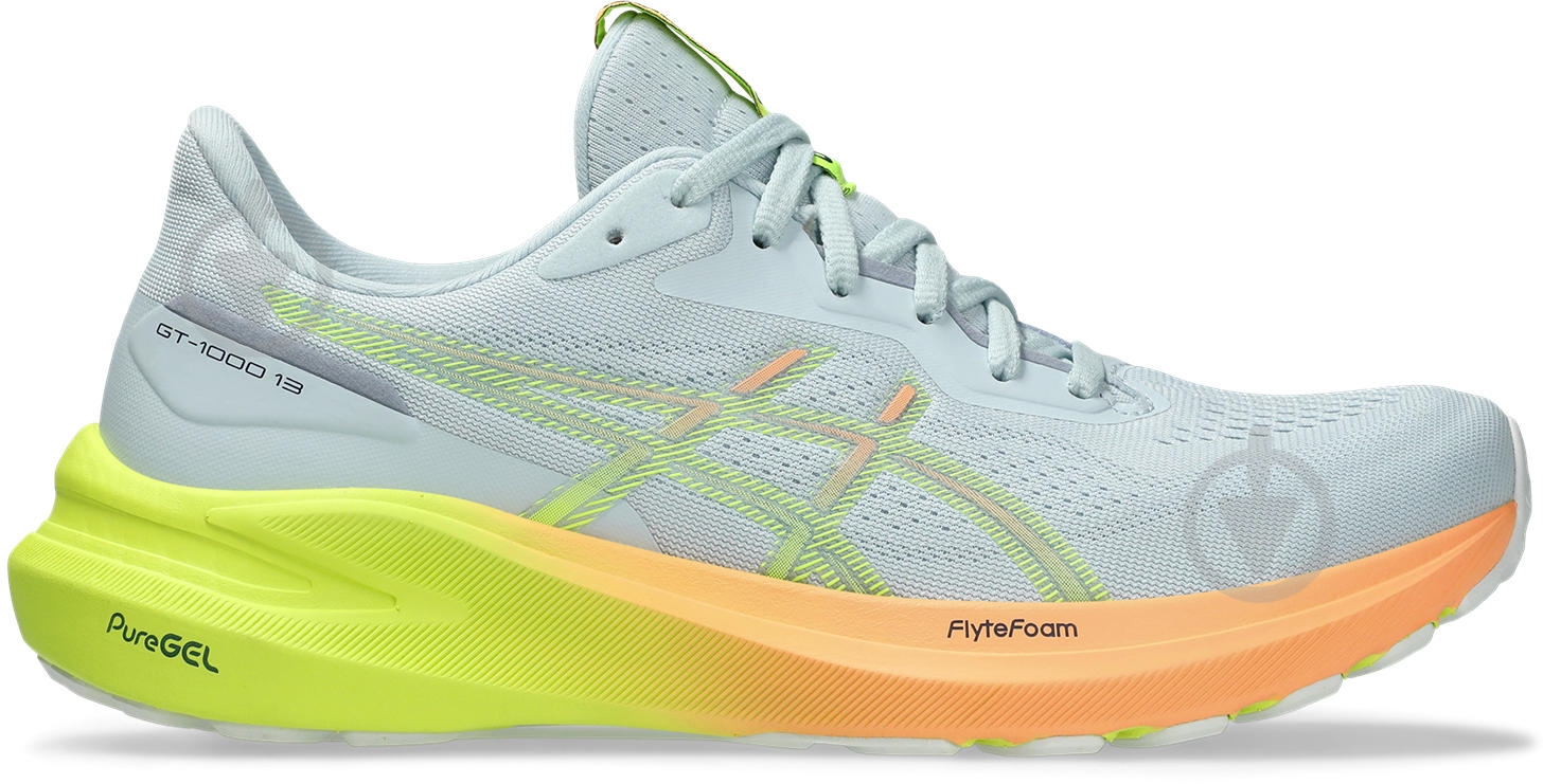 Кроссовки женские Asics GT-1000 13 PARIS 1012B748-750 р.36 серые - фото 1