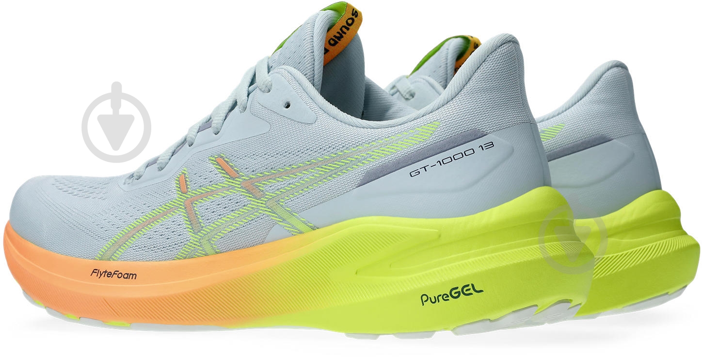 Кроссовки женские Asics GT-1000 13 PARIS 1012B748-750 р.36 серые - фото 5