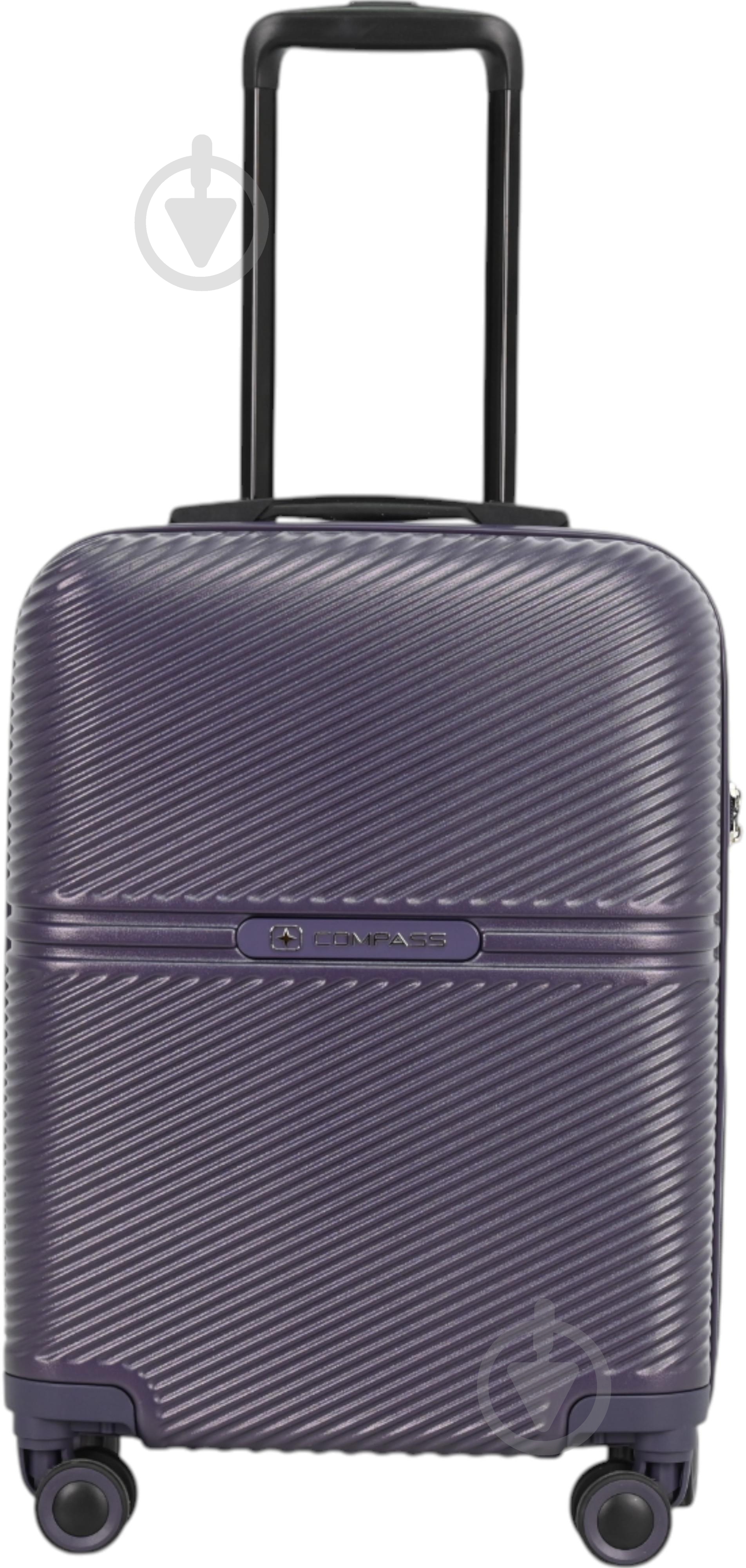 Чемодан Compass MS-2690 90 л фиолетовый 52x29x77 см L - фото 1